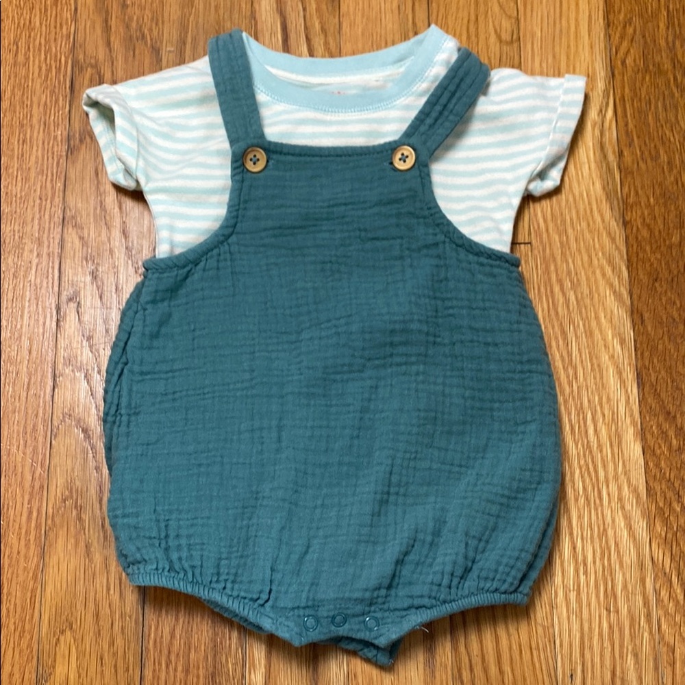 Cat and Jack 2 Piece Bubble Romper